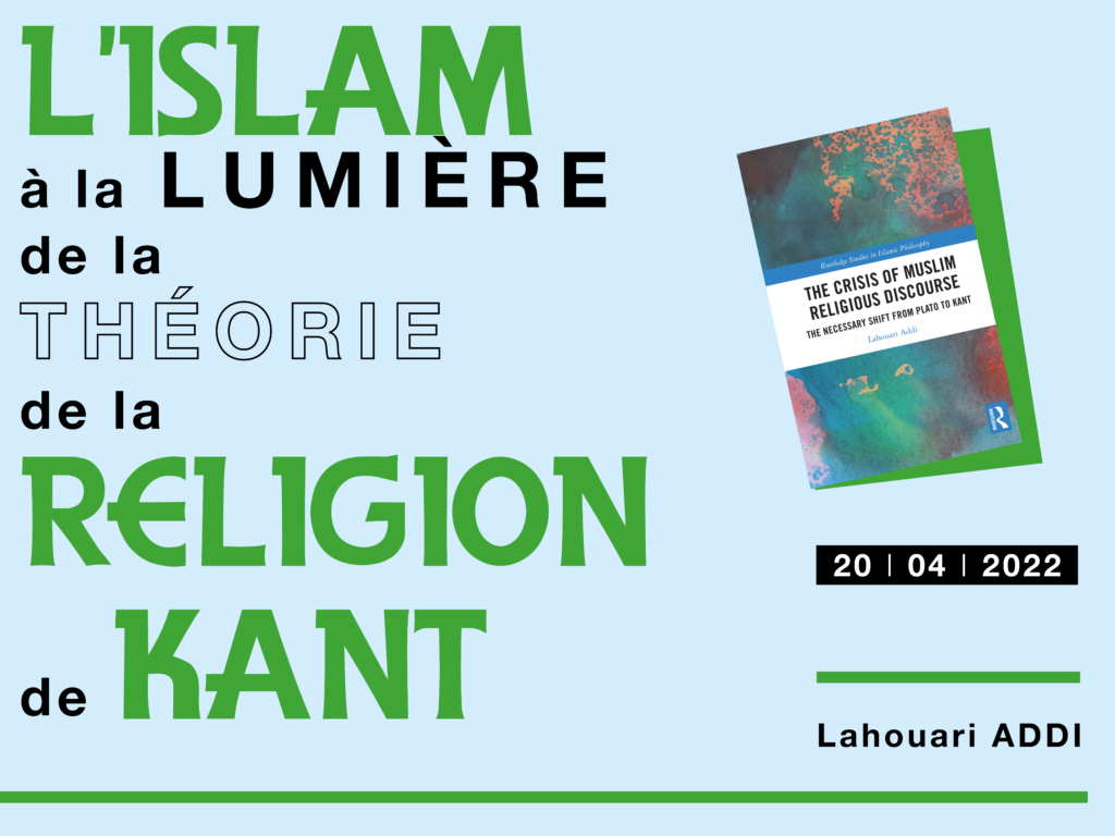 Conférence Lahouari Addi 20 avril