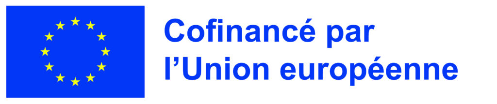 Logo mention cofinancé par l'Union Européenne