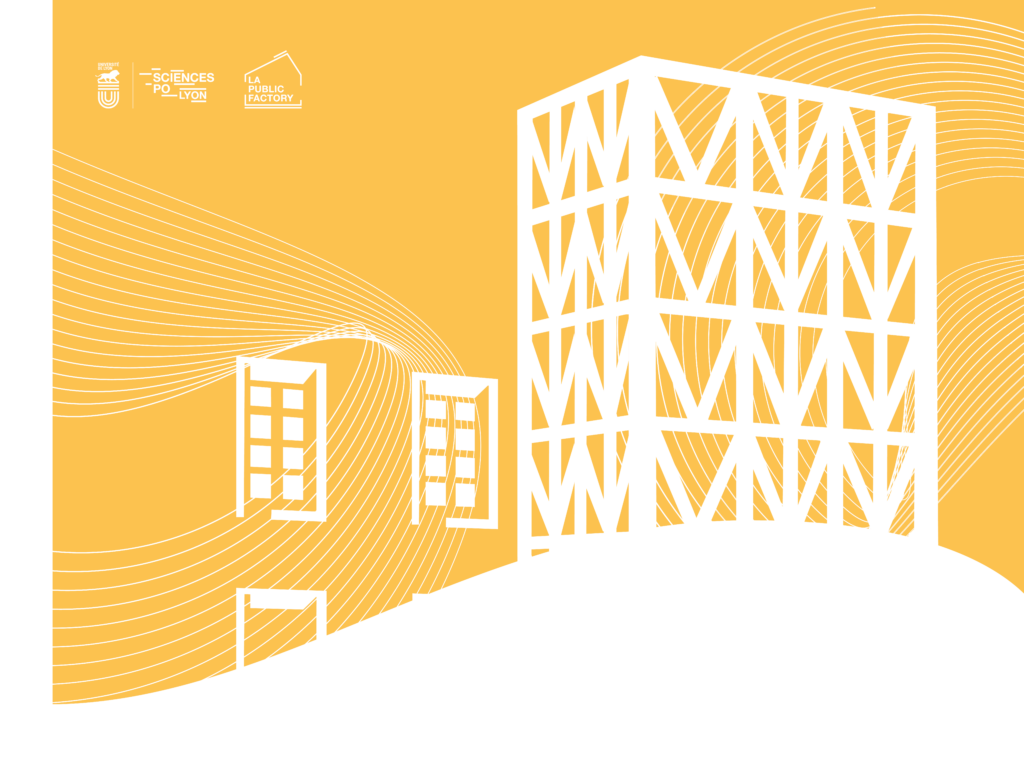 Illustration jaune et blanche